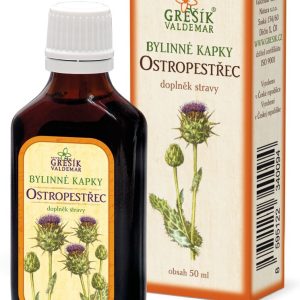 Grešík Bylinné kapky Ostropestřec 50ml
