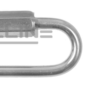 Tecline Karabina Oválná S Maticí Nerez