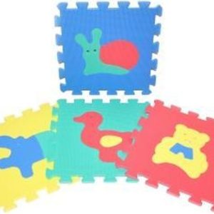Měkké puzzle bloky zvířata, WIKY, 118621