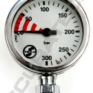 Tecline Manometr S-tech 300 Bar, 52 Mm, Chrom