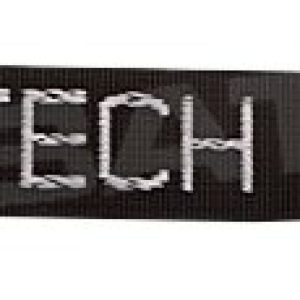 Tecline Zátěžový Opasek 1,5 M S Nerez Přezkou, černý, Scubatech