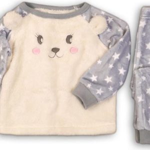 Pyžamo dívčí fleezové, Minoti, FLUFF 8, holka – 68/80 | 6-12m