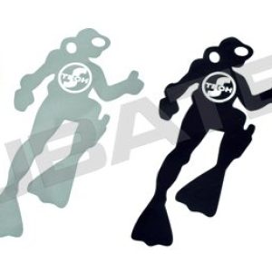 Tecline Nálepka "diver", 13 X 6,5 Cm