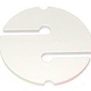 Tecline Cookie, Bílá – Průměr 5,5 Cm