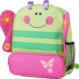 batoh dětský motýl, Pidilidi, 6047, zelená