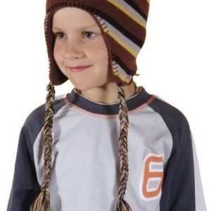 čepice pletená, Bugga, PD371, hnědá – 1/2let | 1/2let