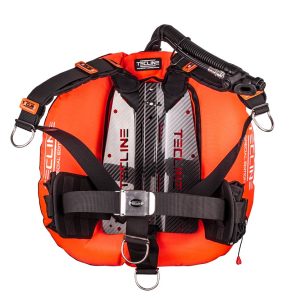 Tecline Donut 22 Special Edition Orange, Carbon Backplate + Dir Postroj A Zátěžové Kapsy