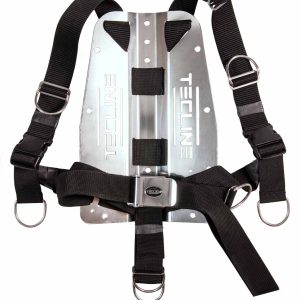 Postroj Tecline S Rýchloupínací Přezkou (nastavitelný) Včetně 3 Mm Hliníkového Backplate (váha 1650g)