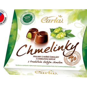 Carla Chmelinky 130 g – hořké pralinky plněné chmelem