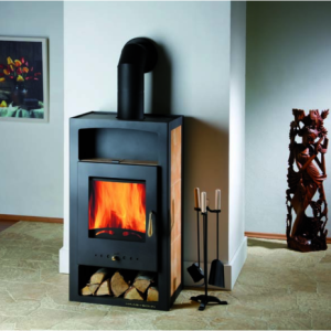 Krbová kamna HAAS+SOHN ADRIA II s výměníkem černá, béžová