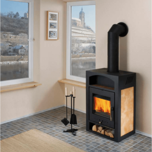 Krbová kamna HAAS+SOHN ADRIA mini II černá, béžová