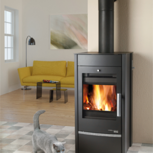 Krbová kamna HAAS+SOHN ALMO II s výměníkem, černá