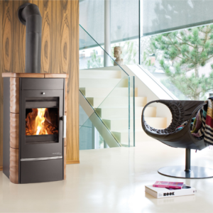 Kachlová kamna HAAS+SOHN ALYTUS II s výměníkem, kachle bílá