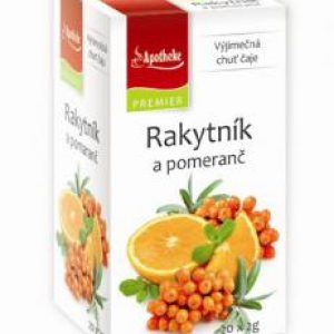 Apotheke Premier Rakytník a pomeranč 20×2 g