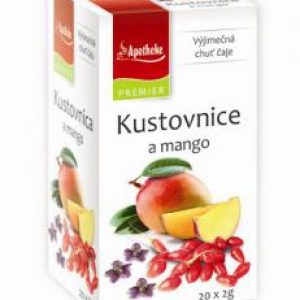 Apotheke Premier Kustovnice a mango 20×2 g