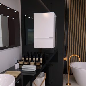 Plynový kondenzační kotel DEFRO HEAT DCG Comfort 25 1F white