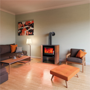 Kachlová kamna HAAS+SOHN DALE kachle antracit metallic