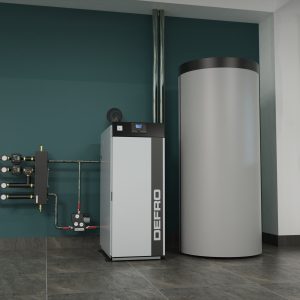 Zplynovací kotel na dřevo DEFRO HEAT OPTIMA HG 19 kW