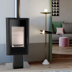 Krbová kamna Defro Home SOLUM TOP černá