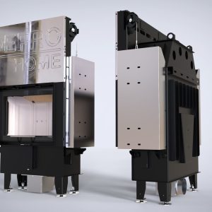 Krbová vložka Defro Home INTRA ME SLIM G černá keramika