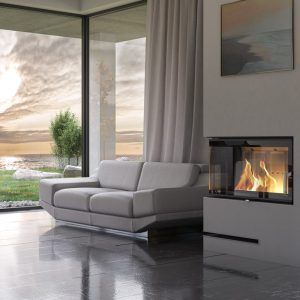 Krbová vložka Defro Home INTRA SM BL SLIM světlá keramika