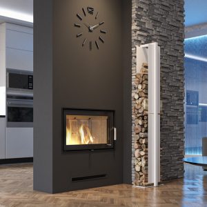 Krbová vložka Defro Home INTRA SM SLIM světlá keramika