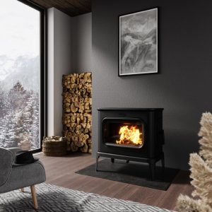Krbová kamna Dovre Saga 301 černá