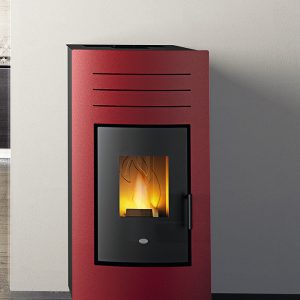 Teplovodní peletová kamna Eva Calor Hydro 24 černá