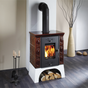 Kachlová kamna HAAS+SOHN EMPOLI bordeaux kachle