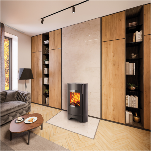 Krbová kamna HAAS+SOHN GLOW černá