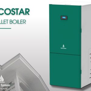 Peletový kotel Mareli Systems Ecostar 12 kW levé