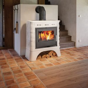 Kachlová kamna HAAS+SOHN MATERA s výměníkem kachle medovník