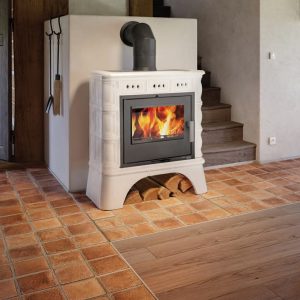 Kachlová kamna HAAS+SOHN MATERA kachle slonová kost