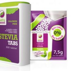 Natusweet Stevia tablety v zásobníku 300 tbl. 18g