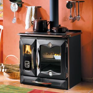 Sporák na tuhá paliva La Nordica Suprema 4.0 černá