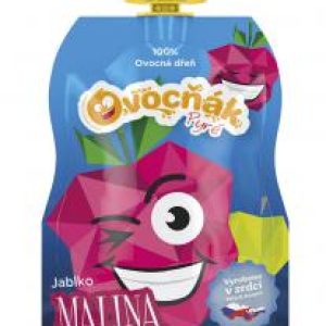 Ovocňák Pyré jablko malina 120g