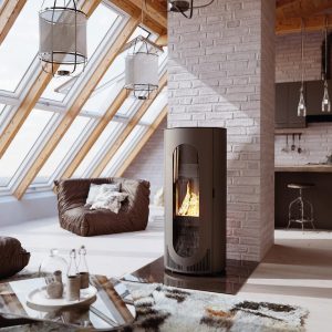 Peletová kamna HAAS+SOHN HSP 4 PRATO bílá