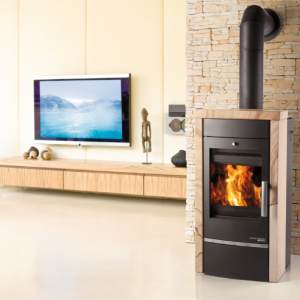 Krbová kamna HAAS+SOHN VISBY II s výměníkem, Woodstone Prestige