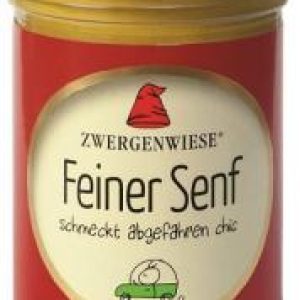 Zwergenwiese Hořčice jemná 160 ml BIO