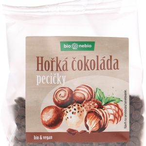 bio*nebio Pecičky z hořké čokolády 100 g BIO