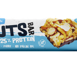 MaxLife Tyčinka Nuts Bar 25% protein kokos a mandle 40 g