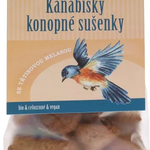 bio*nebio Kanabisky – celozrnné sušenky 130 g BIO