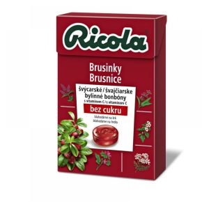 RICOLA Brusinky – Cranberry 40 g