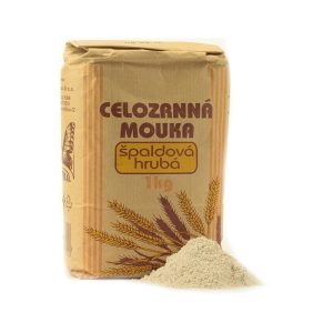 Natural Jihlava Špaldová mouka celozrnná hrubá 1 kg