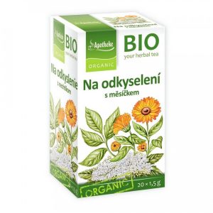Apotheke BIO Čaj Na odkyselení s měsíčkem 20×1,5g