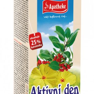 Apotheke Aktivní den s kotvičníkem čaj 20x2g