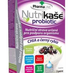 Mogador Nutrikaše probiotic chia a černý rybíz 180g (3x60g)