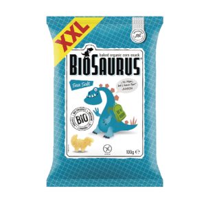 Biosaurus Kukuřičné křupky s mořskou solí 100 g BIO