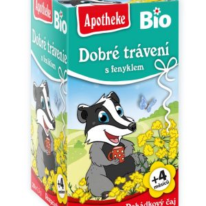 Apotheke Pohádkový čaj Dětský na dobré trávení 20 x 1,5 g BIO