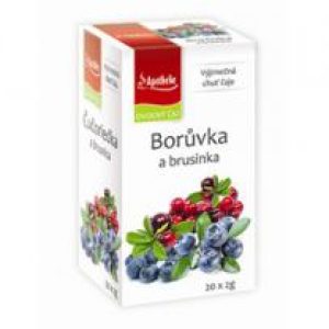 Apotheke Premier Borůvka a brusinka 20×2 g